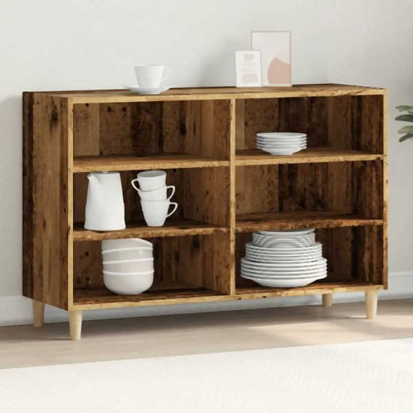 vidaXL Sideboard Altholz-Optik 103,5x35x70 cm Holzwerkstoff, 856450