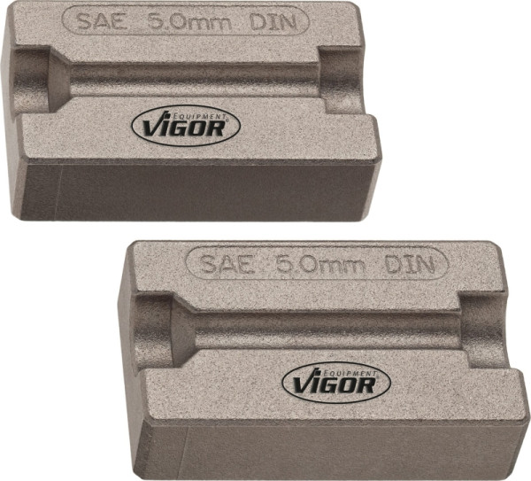 VIGOR Spannbacken-Paar, 5 mm Durchmesser, V2551, 4047728025515