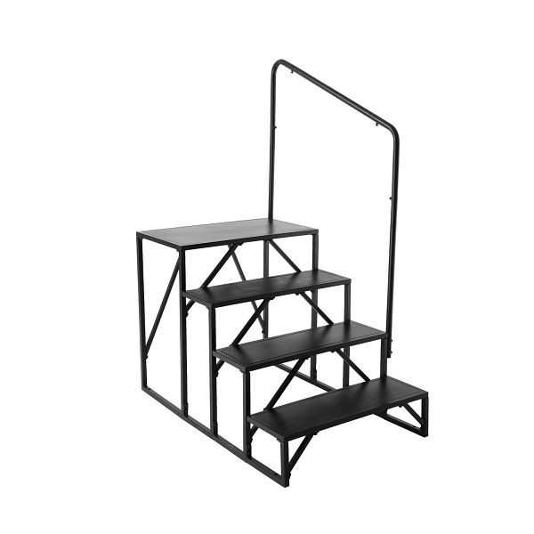 VEVOR Wohnmobil-Stufen, 4-stufige Wohnmobil-Treppe, 200 kg Tragkraft, FCBTGDKHJG4JE8I22V0