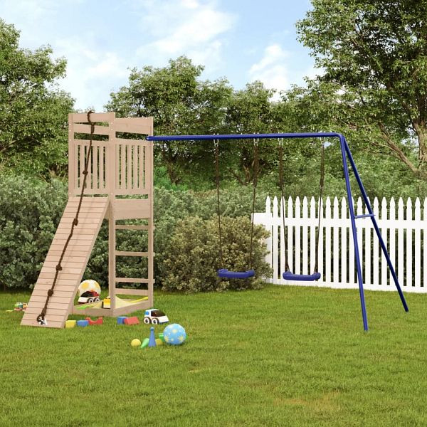 vidaXL Spielturm Massivholz Kiefer, Material: PP (Polypropylen), 3157030
