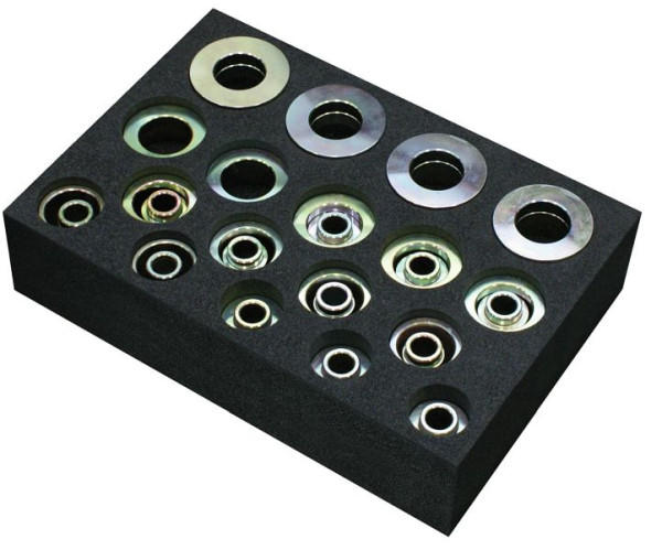 GEDORE KL-0039-160 E Druck-/Stützhülsen-Satz, kurz, Ø 30-90 mm, 2840723