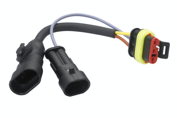 HELLA Leitungsadapter, Elektrosatz, Umrüstung auf LED-Technologie, Kabel: 100mm, 8KA 194 768-011