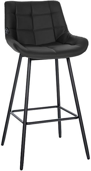 CLP Barhocker Weston Kunstleder, schwarz, 321463, 4251756483906