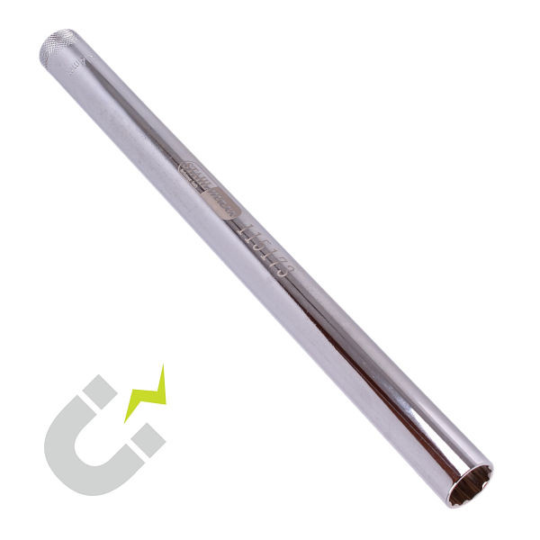 Stahlmaxx Einsatz für Zündkerzen, 14 mm, 12-kant, 3/8", Länge 250 mm, XXL-115173