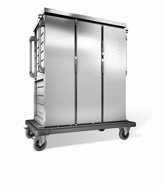 B.PRO TTW 30-115 EDG Tablett-Transportwagen, einwandig, 3 Flügeltüren / 3 Schrankräume, 575560
