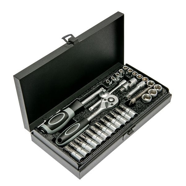 WGB 1/4" Steckschlüssel-Garnitur, Größe: 36-tlg., 9267723