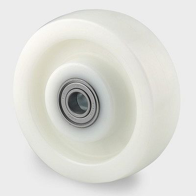 TENTE-ROLLEN Rad, Rad-Ø 125 mm, Tragfähigkeit 700 kg, D 75 Shore, Achsloch-Ø: 20 mm, TOP125x50-20