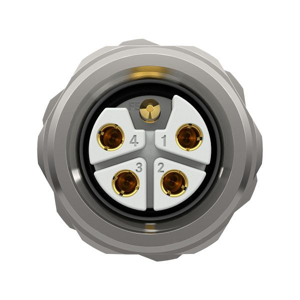 LAPP Rundsteckverbinder EPIC® POWER M12L A4 4+FE 1,5, 44423157