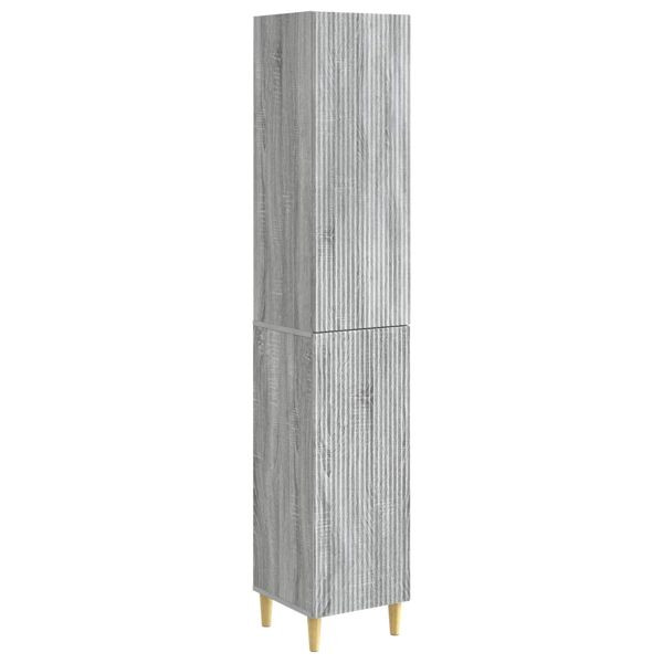 vidaXL Schrankset 2-teilig 33 x 34,5 x 90 cm Holzwerkstoff, 3416553