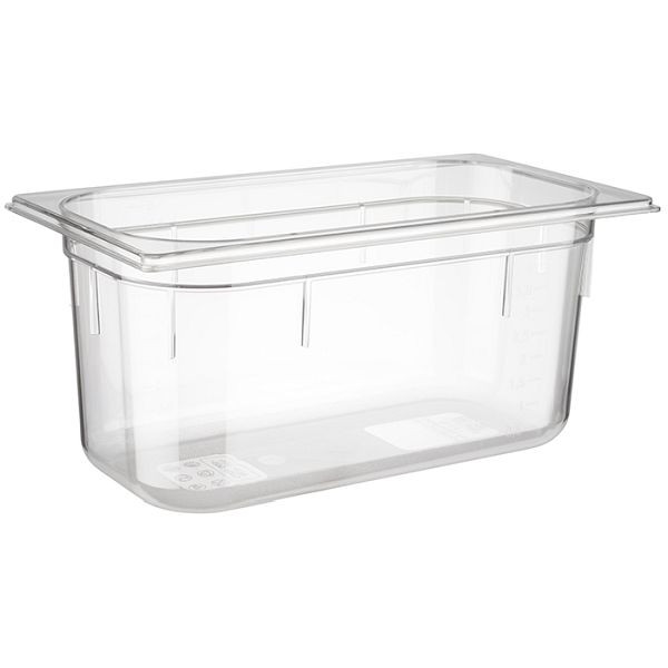 APS GN 1/3 Behälter, 32,5 x 17,6 cm, Tiefe: 150 mm, Polycarbonat, 5,3 Liter, 82022