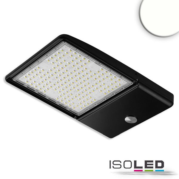 ISOLED LED Street Light HE115, 4000K, 1-10V dimmbar mit Tageslicht- und Bewegungssteuerung, Winkel Typ III, 114598