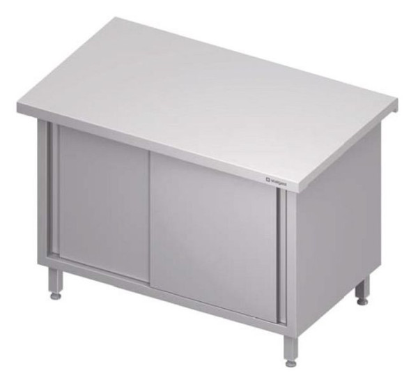 Stalgast Neutralausgabe "Free Flow" mit Schiebetüren 1100x735x880 mm Edelstahlabdeckung, FF11124