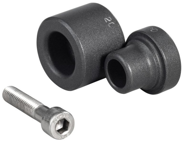 REMS Stutzen, Buchse, Befestigungsschraube, Ø20mm, Satz, 256440