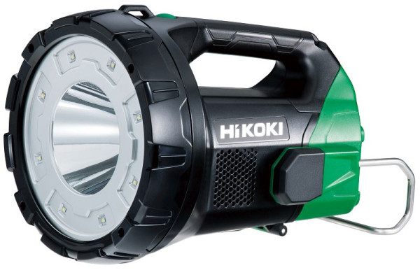 HiKOKI 14,4/18V Akku LED Baustellenstrahler, ohne Akku, ohne Ladegerät, UB18DA (Basic) (Karton), UB18DAW4Z