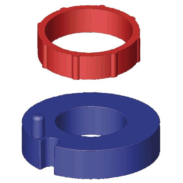Schweißkraft Zentrieradapter für D 200 Spulen, 1110007, 4036351044765