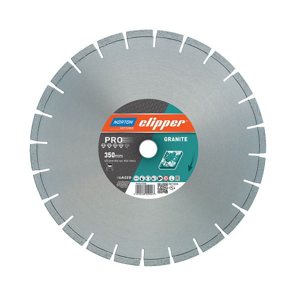 Norton Clipper Trennscheibe Pro Granite- 350 Ø mm, 70184610385