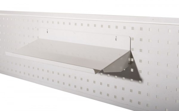 Manuflex Schrägablage für Kleinteile zur Befestigung an Aufbauportale oder an Lochplatten, ZB4785.7035