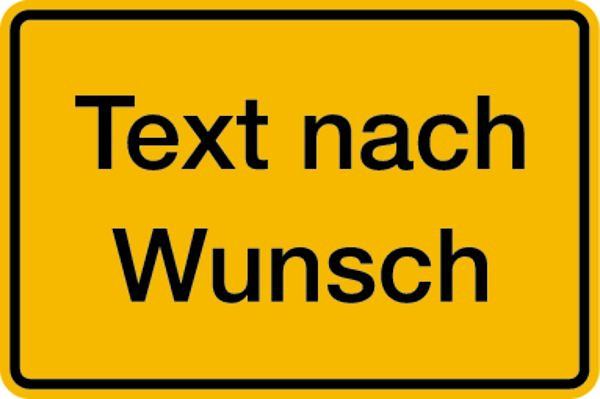 Schilder Klar Kunststoffschild, Grund gelb, Schrift schwarz, Rand schwarz, 200x150x1.5 mm Kunststoff, 930/70