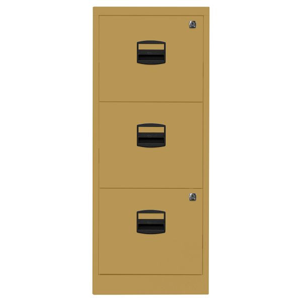 Bisley Home Hängeregistraturschrank PFA, 3 HR-Schubladen, 682 dijon, PFA3F682