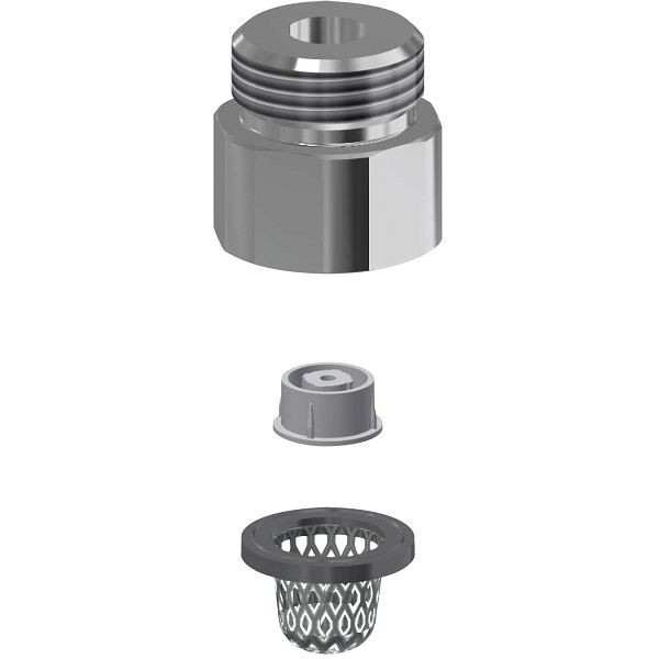 KWC Anschlussstück, Protronic, ND, mit Mengenregler und Sieb, 2000109480