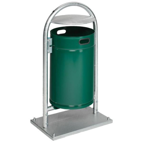 Stein HGS Abfallbehälter -Cubo Marcos-, feuerverzinkt /ohne Dach, Maße 1100 x 600 x 400 mm, 17329