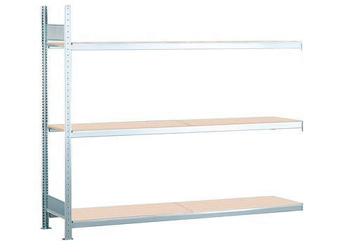 Schulte Weitspannregal mit Spanplatten, Anbaufeld, 3 Lagerebenen, Fachbreite 2500 mm, 2506 x 836 x 2000 mm, 278975