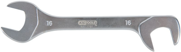 KS Tools Doppelmaulschlüssel, 20°+ 80° 16mm Länge 140mm, 517.1791
