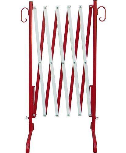 Schake Absperrschere rot/weiß, ausziehbar bis 2,50 m x 1,00 m, standfest, 286182