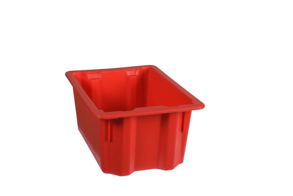 Plastipol-Scheu K 400/1 POLYBOX PP ROT, 400 mm x 280 mm x 180 mm, 28410021