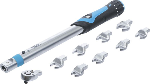 BGS Drehmomentschlüssel-Satz, 6,3 mm (1/4"), 10 - 50 Nm, 10-teilig, 2813