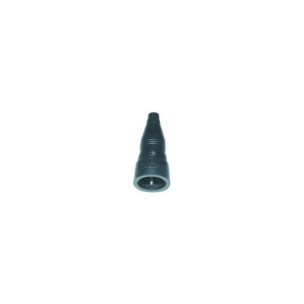 Erso Schutzkontaktkupplung Gummi IP44 / schwarz Schrauben VKB, 119991