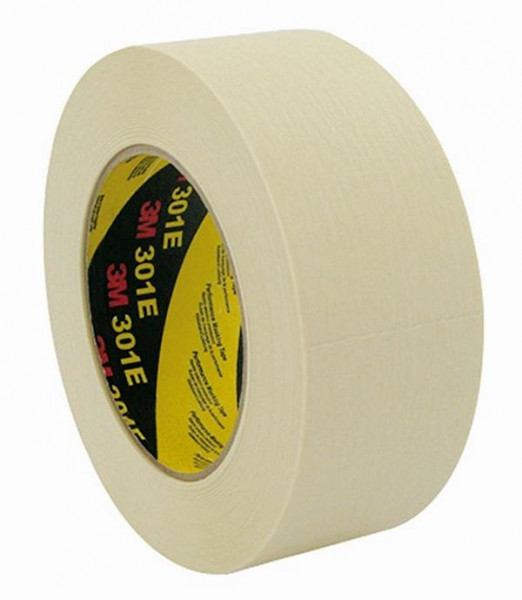 3M Kreppklebeband 301E, beige, 50 m x 48 mm, VE: 20 Rollen, 7100042903