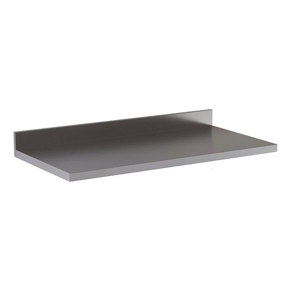 Vaiotec TOPLINE Arbeitsplatte mit Aufkantung, 400 x 600 mm, 12659