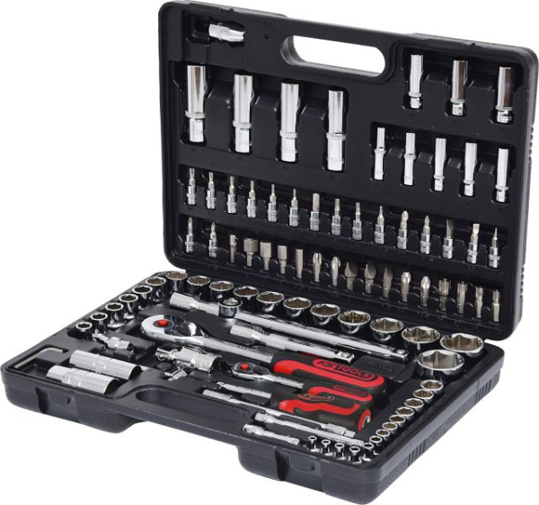 KS Tools 1/4"+1/2" CHROMEplus Steckschlüssel-Satz, 94-teilig, 918.0694
