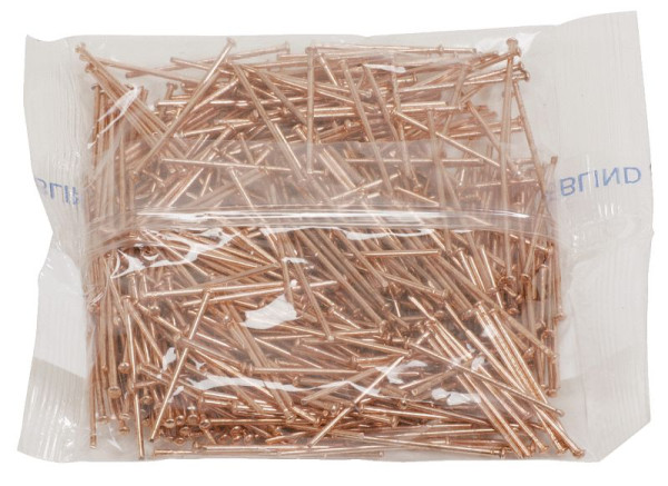 KS Tools Schweisnägel 2x50mm verkupfert, VE: 100 Stück, 500.8570