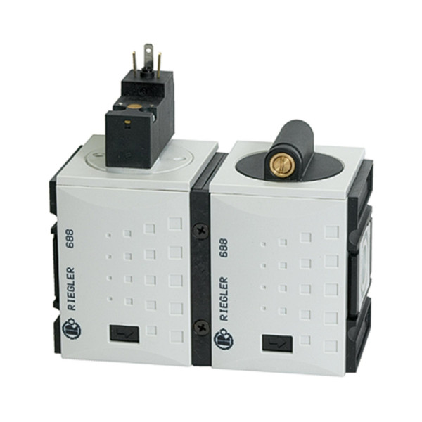 Riegler Befülleinheit »FUTURA«, elektrisch betätigt, 115 V AC/50 Hz, BG 2, G 1/2, 156629