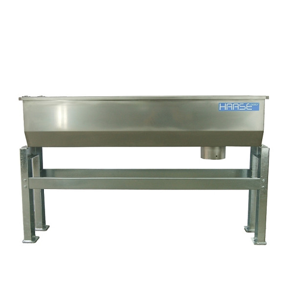 Haase-Tränken Trogtränke, AS-Bodenmontage 1,5 m - 120 Liter, Tränkewanne, für Rinder, 100.4851 AS