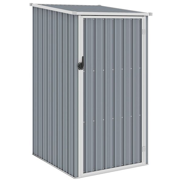 vidaXL Gerätehaus Grau 87x98x159 cm Verzinkter Stahl, 46290