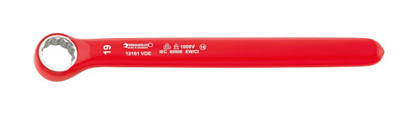 STAHLWILLE VDE-Einringschlüssel Nr.12161 VDE Schlüsselweite 10 mm Länge 147,6 mm, 44190010