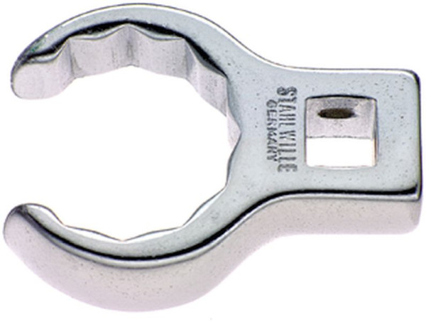 STAHLWILLE CROW-RING-Schlüssel Nr.440 Schlüsselweite 17 mm Innen-4kant 3/8 " Länge 39,2 mm, 02190017