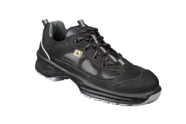 Stabilus ESD-Halbschuh 2291A S2, Größe: 43, Farbe: schwarz, Metall, 2291A-43