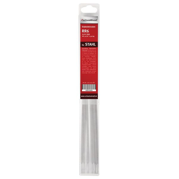 Schweißkraft Stabelektrode RR6 4,0 x 350 mm / SB, VE: 5 Stück, 1162040SB