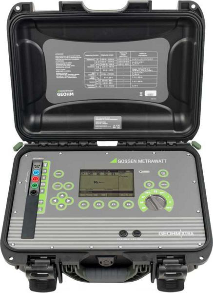 Gossen Metrawatt Hochpräzises Erdungs- und Niederohm Messgerät mit GPS, M592B