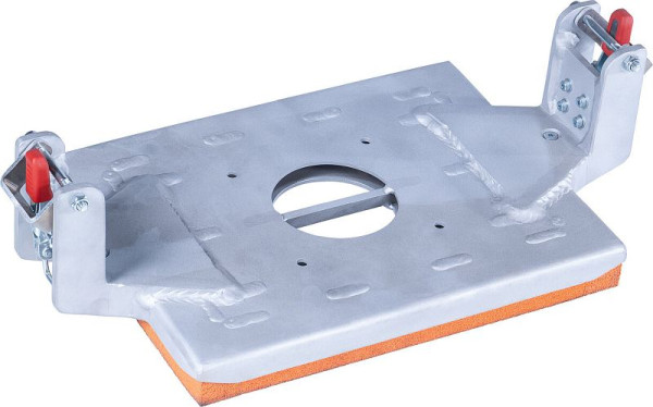 Probst Saugplatte VS-GH-SPS-80-40/30 mit Gegenhalter, Tragkraft 80 kg bei -0,2 bar, 42710129