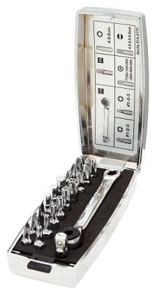 KS Tools 1/4" CHROMEplus Bit-Satz, 20-teilig, 918.4520, 4042146127667