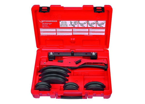Rothenberger TUBE BENDER MAXI-Set, 3/8-1/2-5/8-3/4-7/8", 023022X
