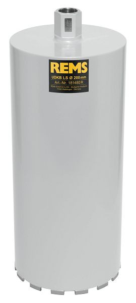 REMS Universal-Diamant-Kernbohrkrone UDKB LS 200x420xUNC 1 1/4, 181480 R