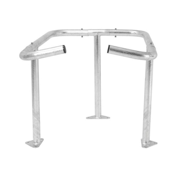 STEIN HGS Klemmbügel für Mülltonnen, Gesamtbreite 908 mm, 78157.0001