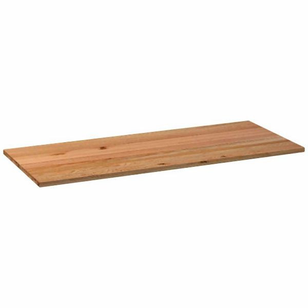 vidaXL Tischplatte Hellbraun 240x100x4,2cm Massivholz Eiche Rechteckig, 4009224