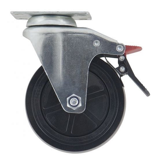 Boxo 125 mm Schwenk-Rad für BTD-Serie, BXZ11-03S